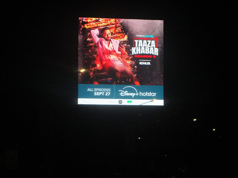 Hotstar Taaza Khabar Series Ad